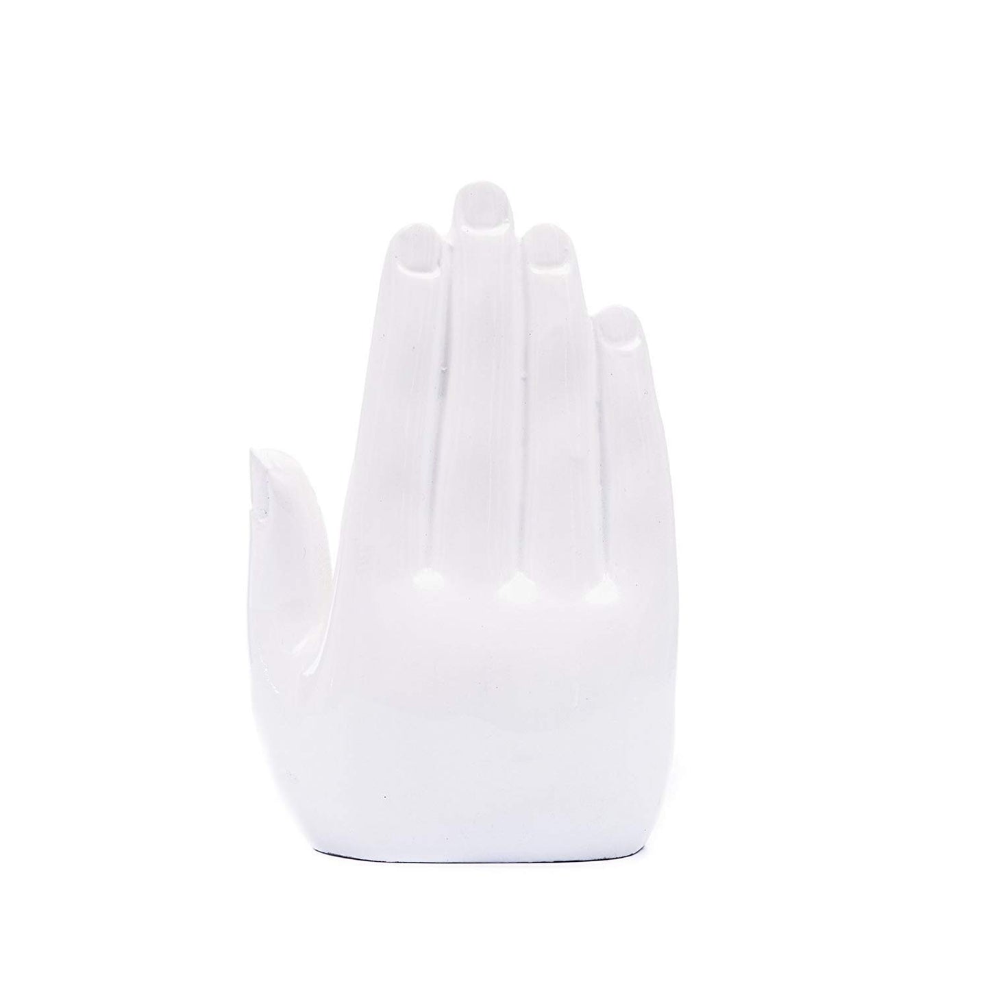 Gargi Handicraft White Plam Buddha