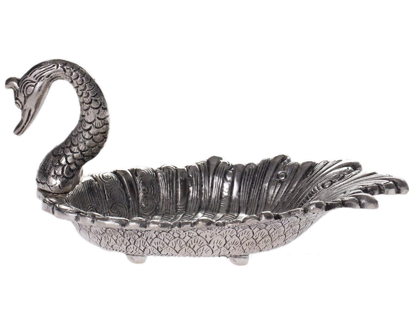 Gargi Handicraft Sliver Duck Tray