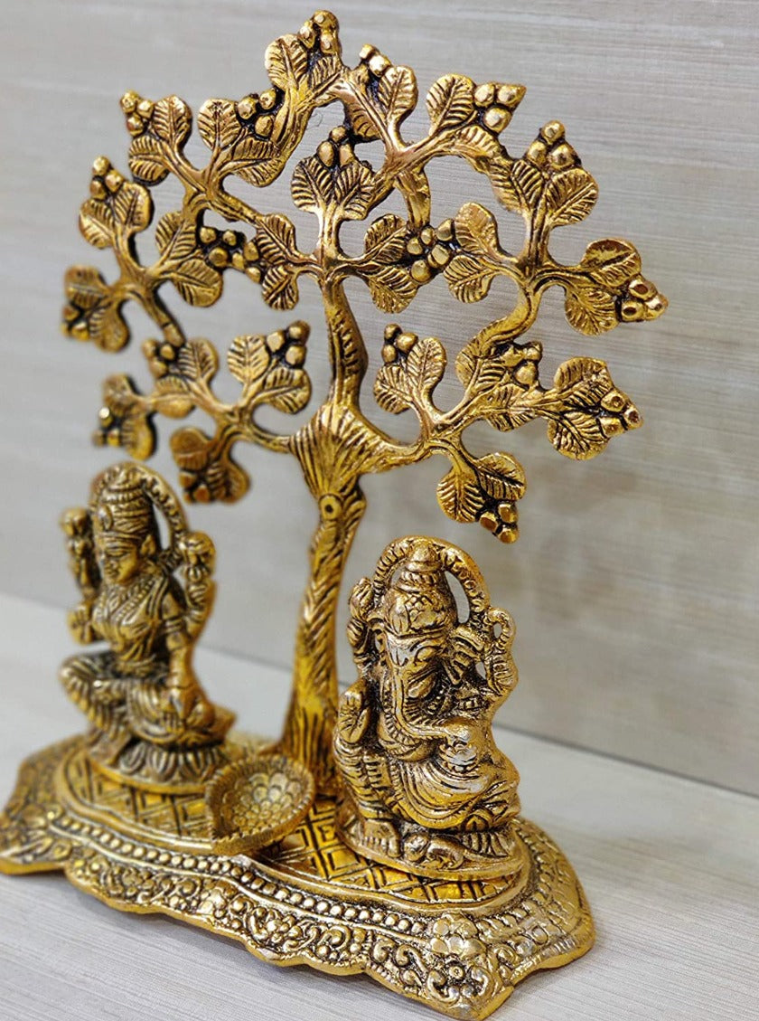 Gargi Handicrafts Laxmi Ganesh Tree for Diwali Pooja
