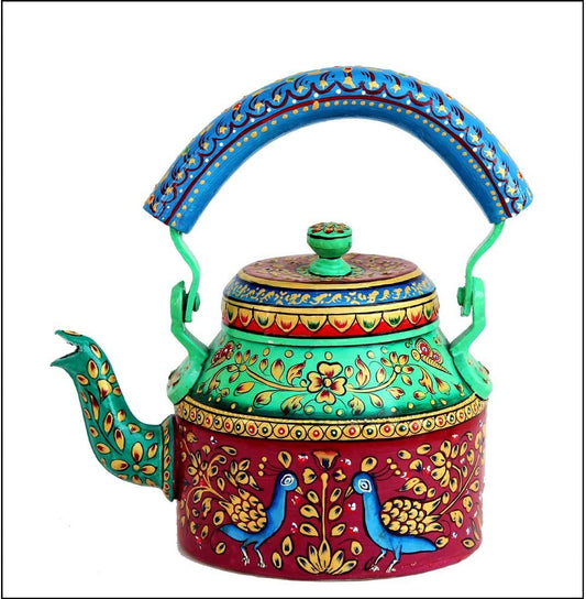 Gargi Handicraft Hand painted Tea kettle