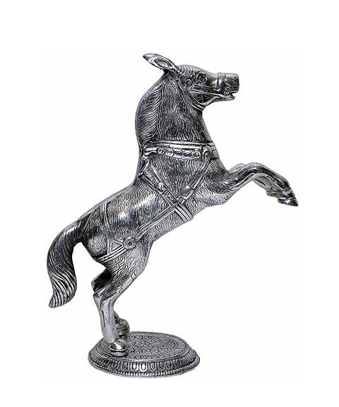 Gargi Handicraft Sliver Jumping Horse