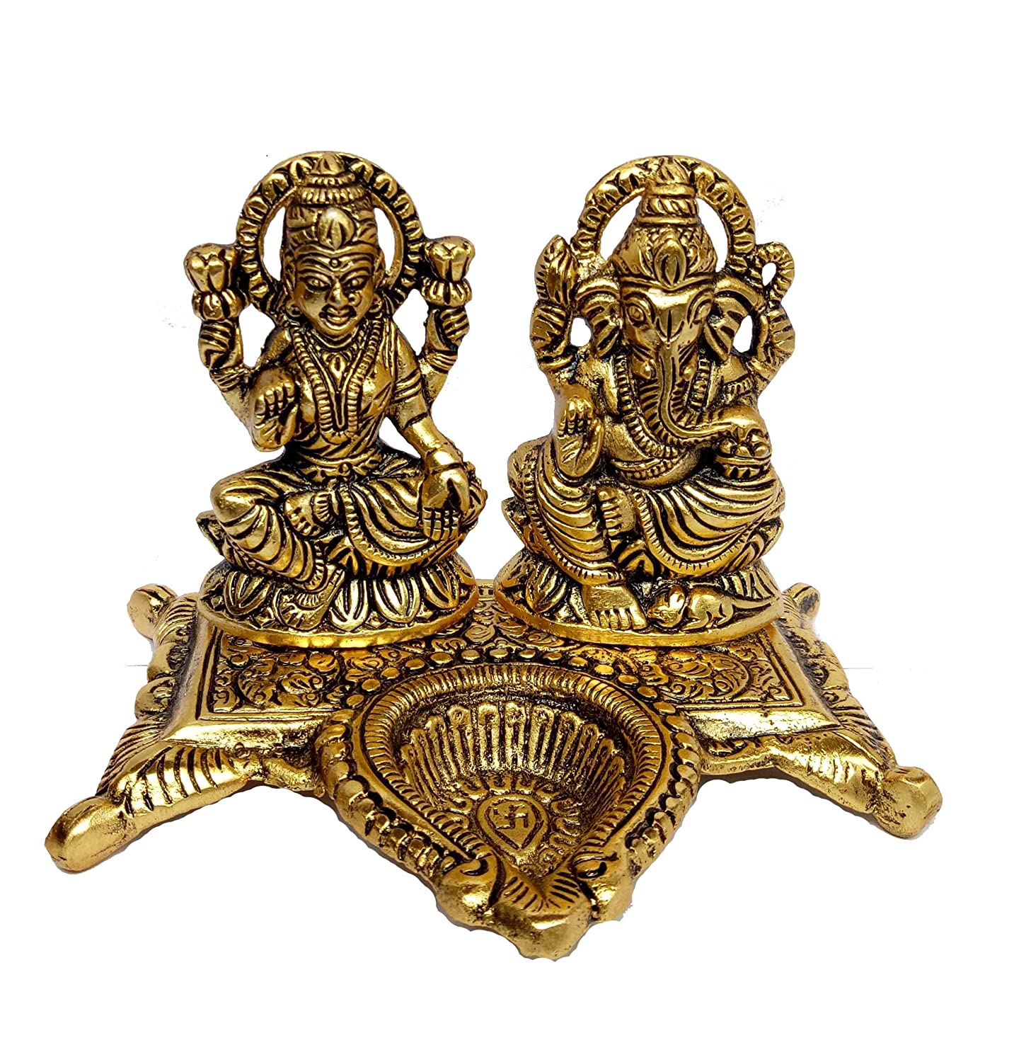 Laxmi Ganesh Chauki Diya/ Diya/ Diwali Diya