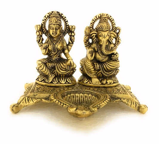 Laxmi Ganesh Chauki Diya/ Diya/ Diwali Diya